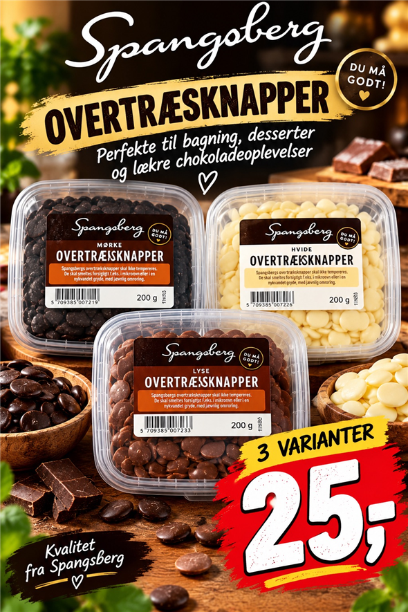 Spangsberg chokoladeknapper