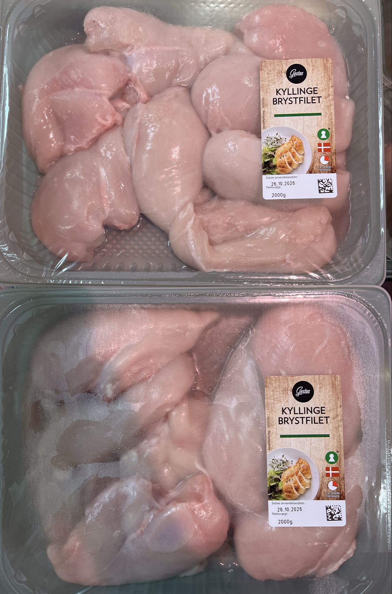 2 kg dansk kyllingebrystfilet 😋