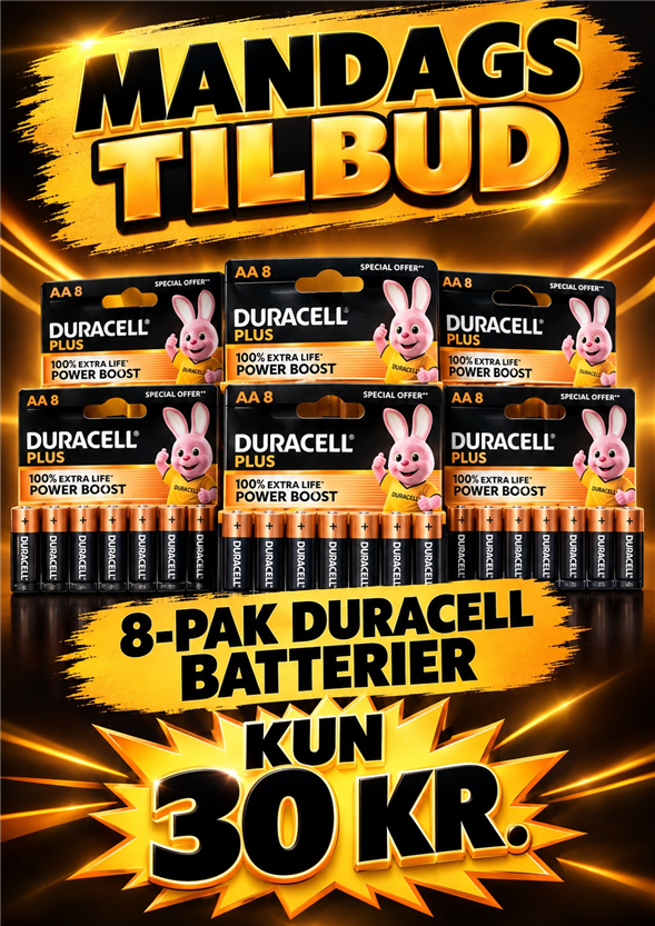 Duracell batterier